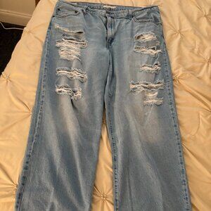 Levi's Baggy Dad Ripped Jeans - Women - Size 34
